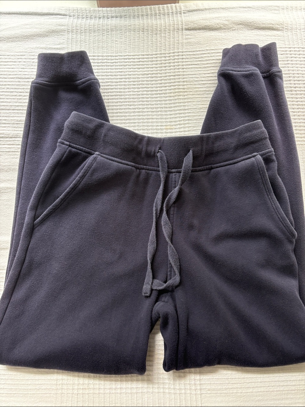 UGG Dark Navy Fleece Drawstring Joggers